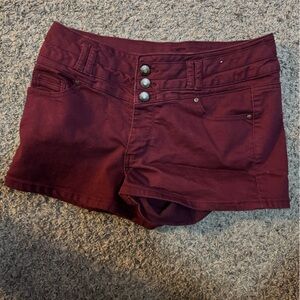 Maroon shorts